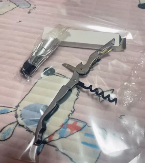 全新红酒开瓶器?红酒塞子，全新未使用，闲置...