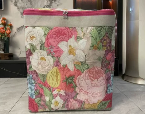 家用拉链衣物收纳箱搬家被子衣柜储物整理盒大...