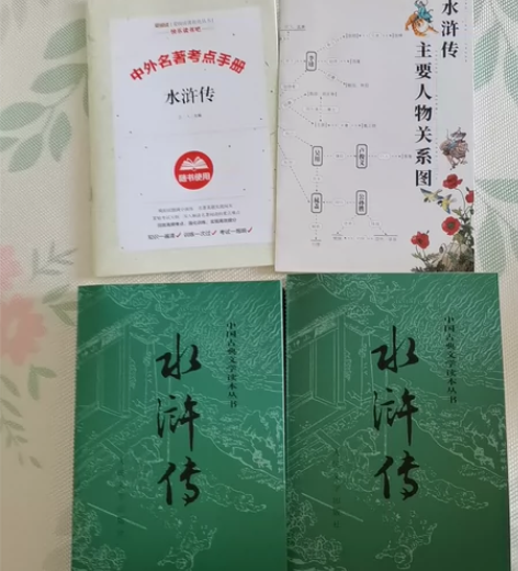 四大名著之一《水浒传》水浒传(共二册)//...