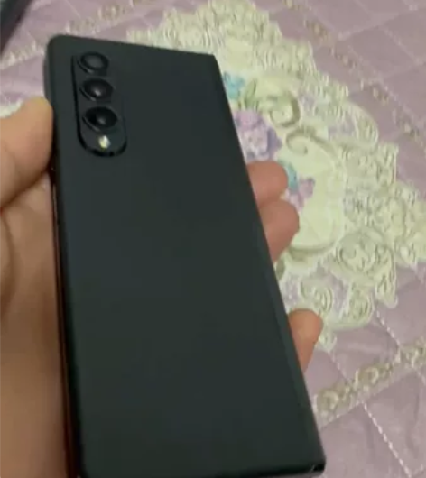 欧版三星fold3亮黑色，原生双卡双待全网...
