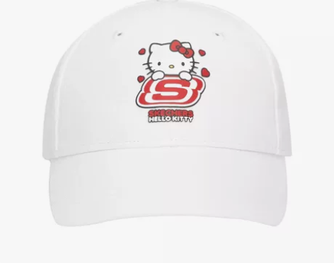 斯凯奇男女儿童可爱休闲棒球帽休闲遮阳帽鸭舌...