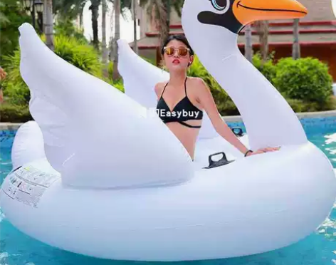 没货了，INTEX充气大白天鹅鸭坐骑成人超...