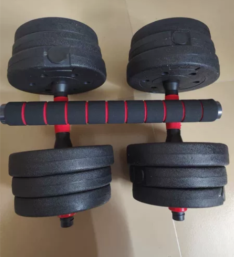 哑铃40斤包邮送链接杆20公斤40元包邮 ...