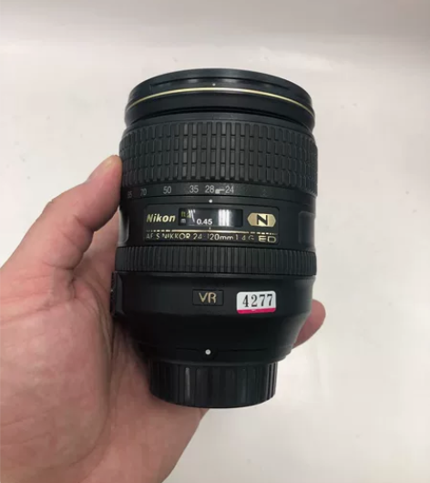尼康24-120/4VR 镜片完美通透无划...