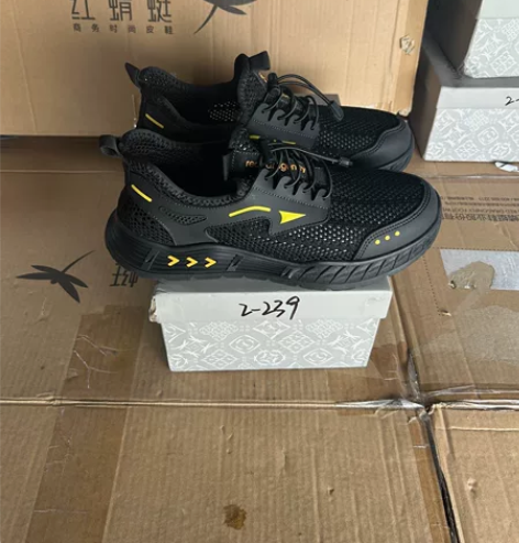 红蜻蜓【休闲百搭】男鞋夏季透气轻便网面鞋休...