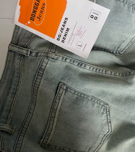 原相机实拍 l码女士牛仔裤 带吊牌 感兴趣...