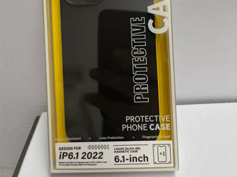 倍思正品苹果14系列全包边液态磁吸硅胶手机...