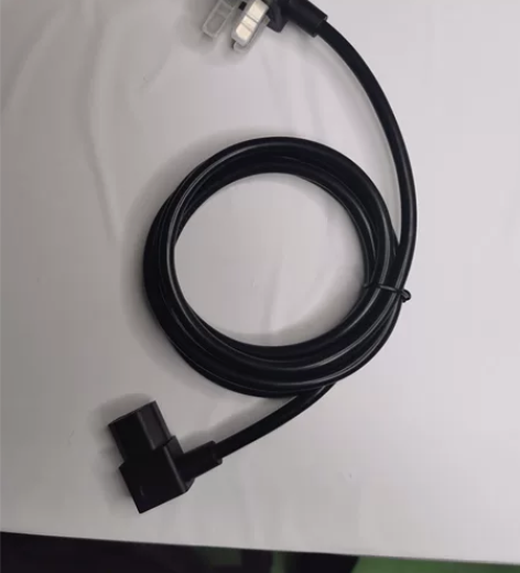 弯头电脑电源线三孔台式主机投影仪电饭煲锅电...