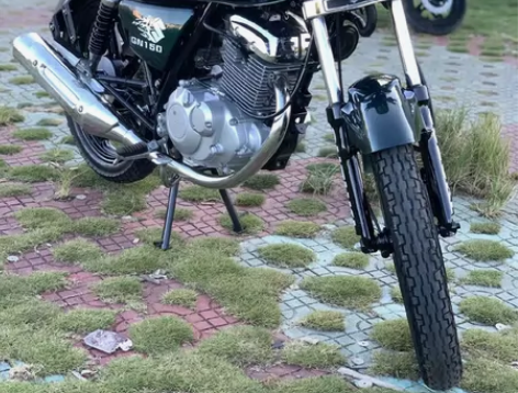 二手摩托车 性感铃木网红复古150cc 极...