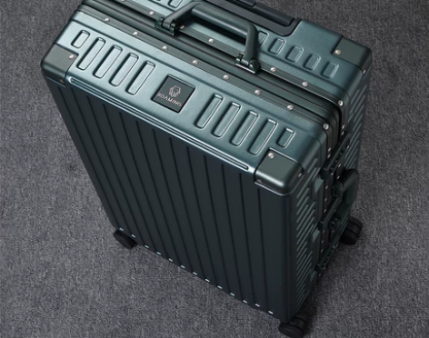 ?漫游铝框款行李箱万向轮皮箱拉杆，尺寸22...