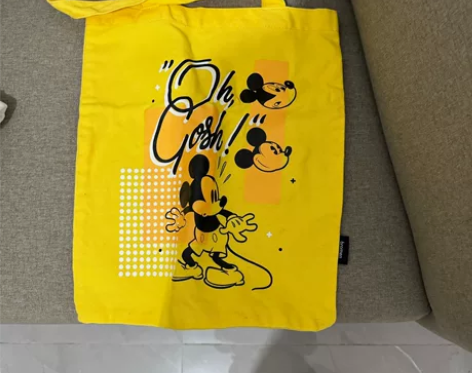 全新全新 不莱玫帆布袋 面料很厚实 实物花...