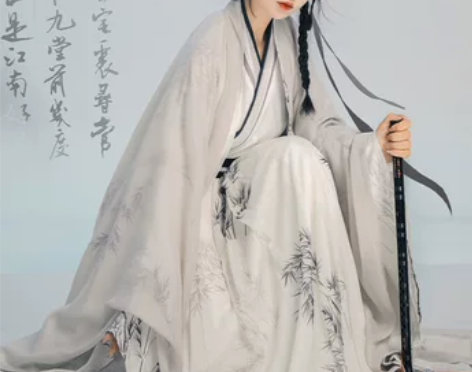 宋制原创汉服交领男女款齐腰魏晋风古装武侠日...