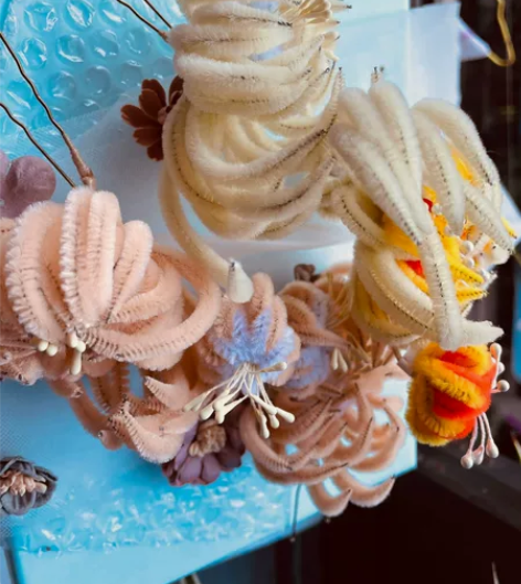 小绒花，比较白菜款，太多用不上，四朵打包，...