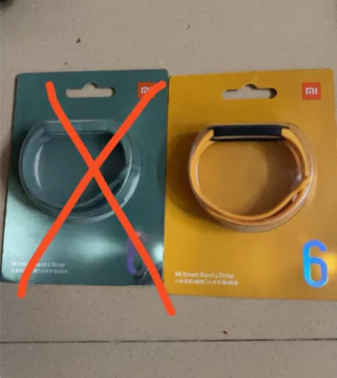 小米手环腕带6代，向日黄，原装正品。全新未...