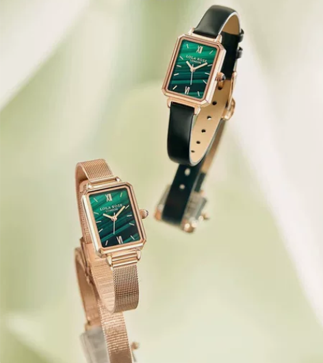 Lola Rose罗拉玫瑰经典小绿表轻奢手...