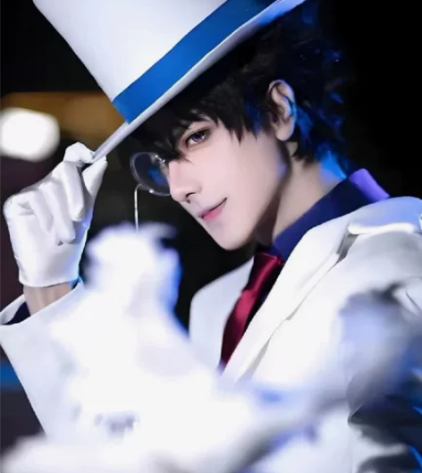 怪盗基德cos服二次元都动漫电影名侦探柯南...