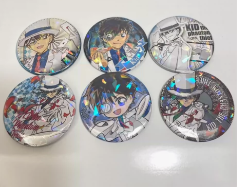 名侦探柯南动漫吧唧怪盗基德黑羽快斗徽章合集...