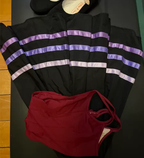 北舞芭蕾考级（五、六级专用）装备一套。95...