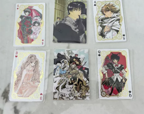 【国现/出】clamp展烫金扑克牌 如图共...