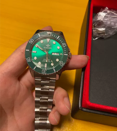 欧品客自动机械表 前任送的，分了出掉 4月...