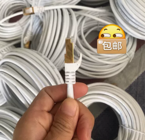 公司剩余成品网线，处理全新六类超快千兆家用...