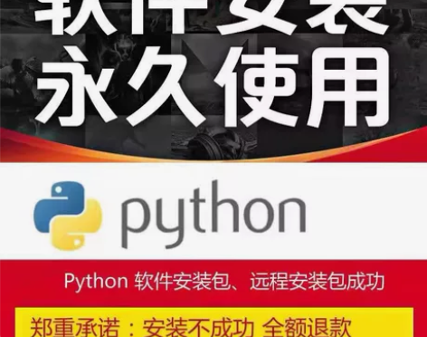 Python编程 软件 远程安装服务送教程...