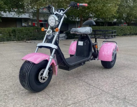 电动车2022款三轮宽胎电动自行车哈雷电动...