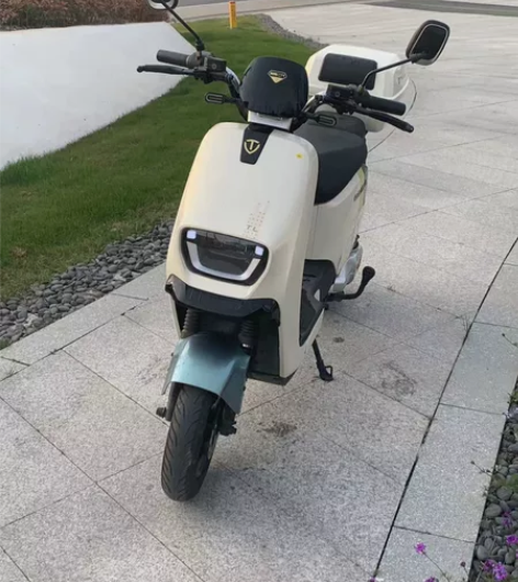 （个人自骑转让）台铃奶油白二手新国标电动车...
