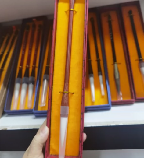 纯羊豪毛笔 带盒 处理卖啦 35元包邮 买...