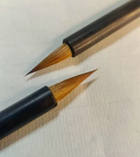 毛笔 狼毫小楷 纯度100%，不加一根其他...