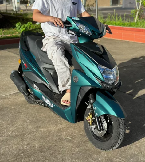 二手摩托车 雅马哈尚领125cc-墨绿色 ...