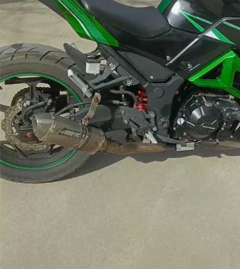 n19蟒蛇摩托车。双缸，刚保养完，20年车...