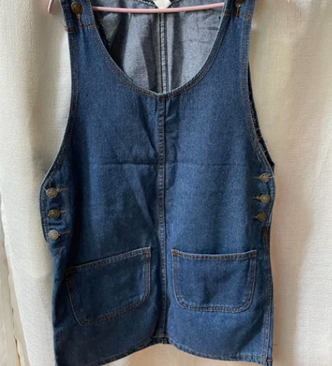 牛仔裙背带裙学生休闲时尚 感兴趣的话点“我...