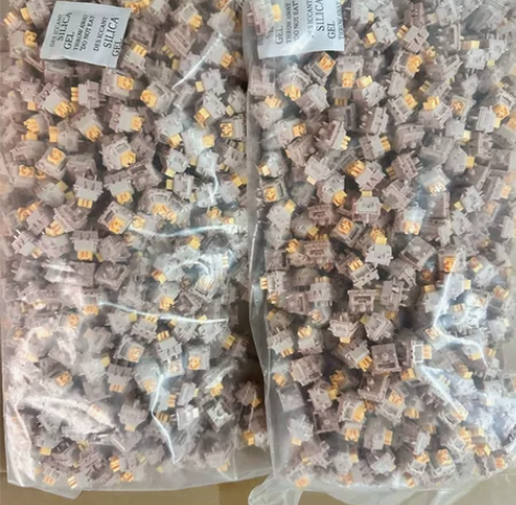 全新高特静音水蜜桃轴V2轴0.8元每颗,包...