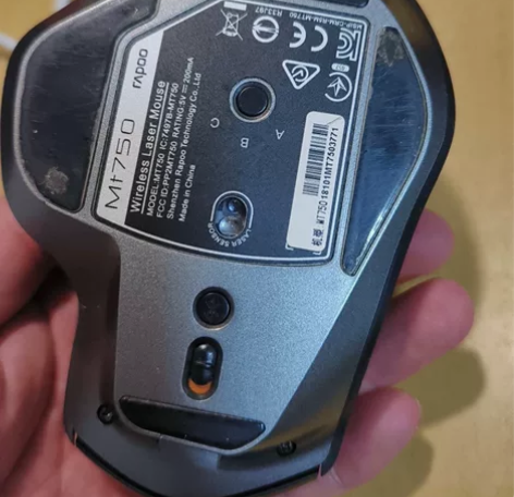 雷柏MT750L  无线蓝牙款鼠标 内置电...