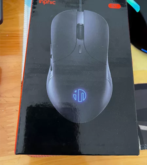 英菲克PB1P有线鼠标宏定义静音无声家用网...