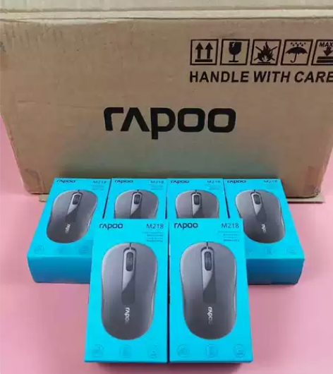 全新雷柏M218无线家用办公商务鼠标台式机...