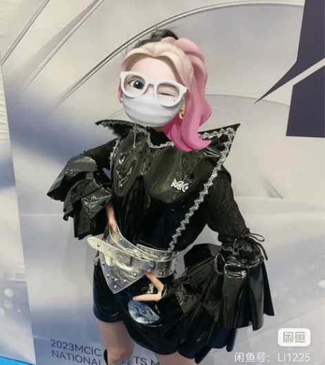 女童机车服星光游乐园机甲装儿童元宇宙未来主...