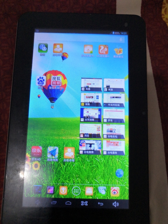 台电AH70,四核,闲置出售。