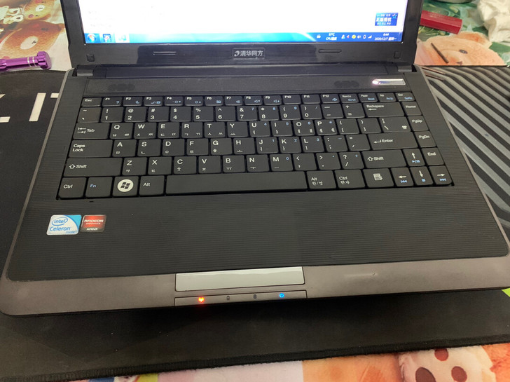 笔记本电脑14寸，清华同方K48F。奔腾B...