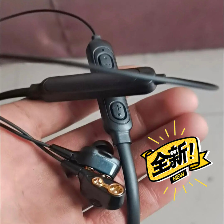 5.2蓝牙无线耳机双耳入耳挂脖蓝牙耳机vi...