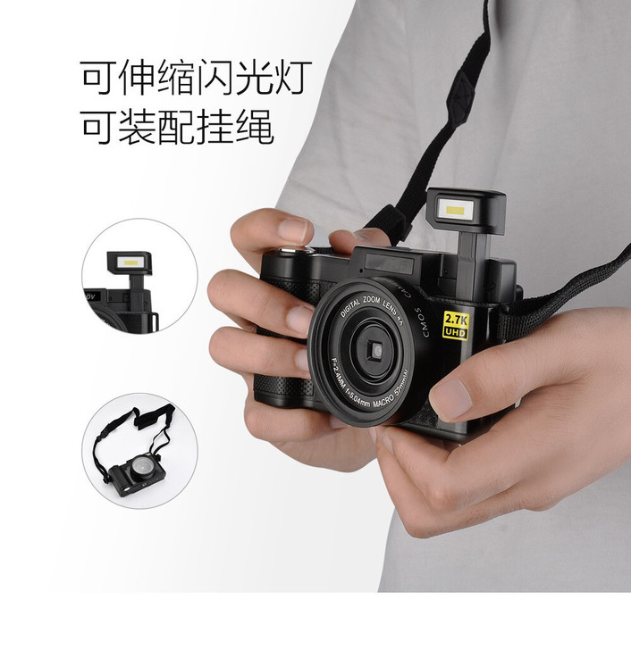 高清2.7K数码相机WIFI数码照相机 3...