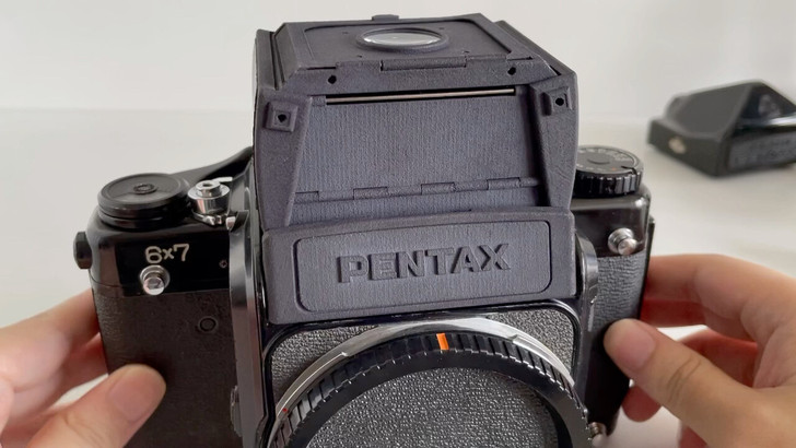 宾得67 腰平取景器 pentax 67宾...