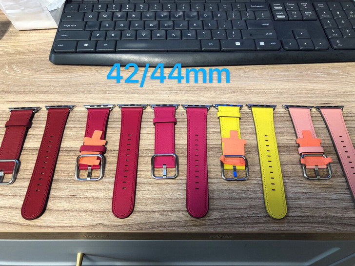 苹果原装正品表带apple watch皮质...