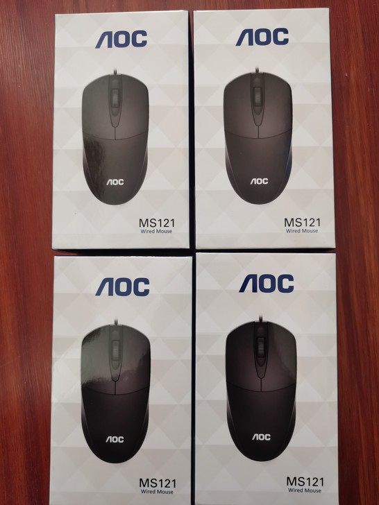 全新原装冠捷有线鼠标，AOC有线鼠标A0C...
