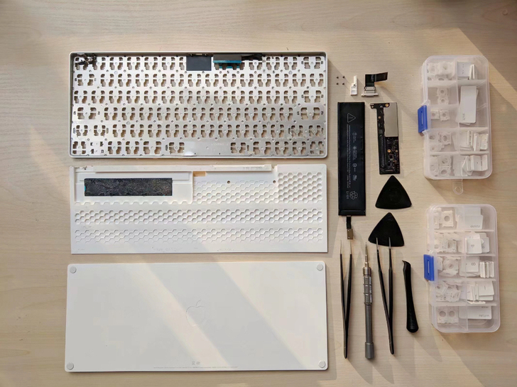 苹果二代蓝牙键盘键帽a1644 Magic...