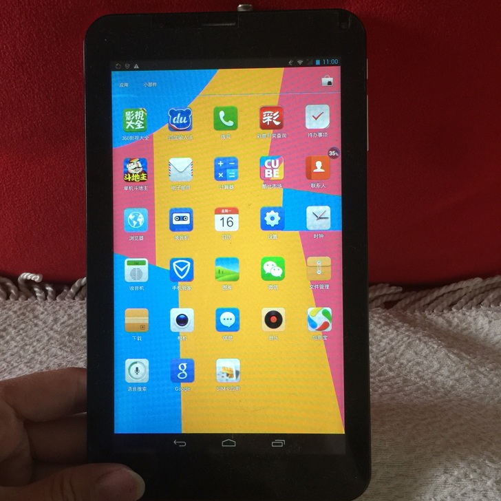 酷比魔方平板通话双卡双待手机几乎全新 无拆...