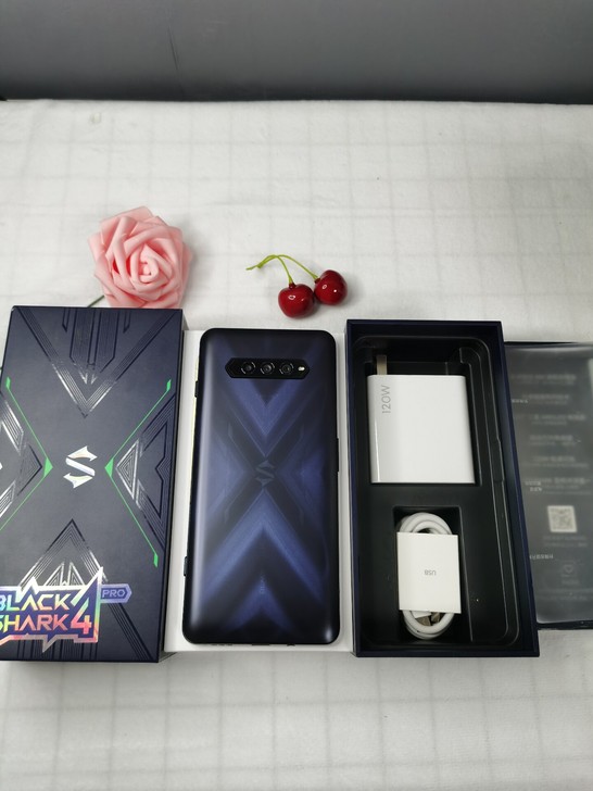 黑鲨4Pro 12+256GB 黑色全网通...