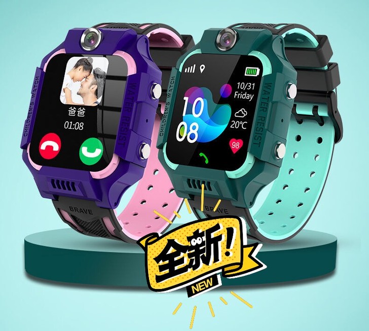 包邮全新正品小学生天才儿童电话手表中防水手...