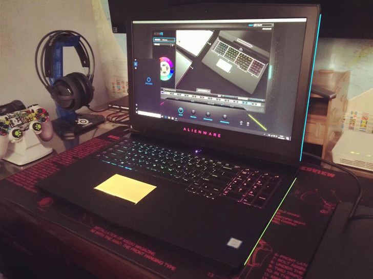 自用外星人17R4笔记本电脑,i7-770...